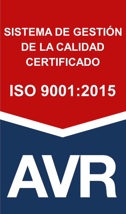 Certificación ISO 9001:2015 por AVR